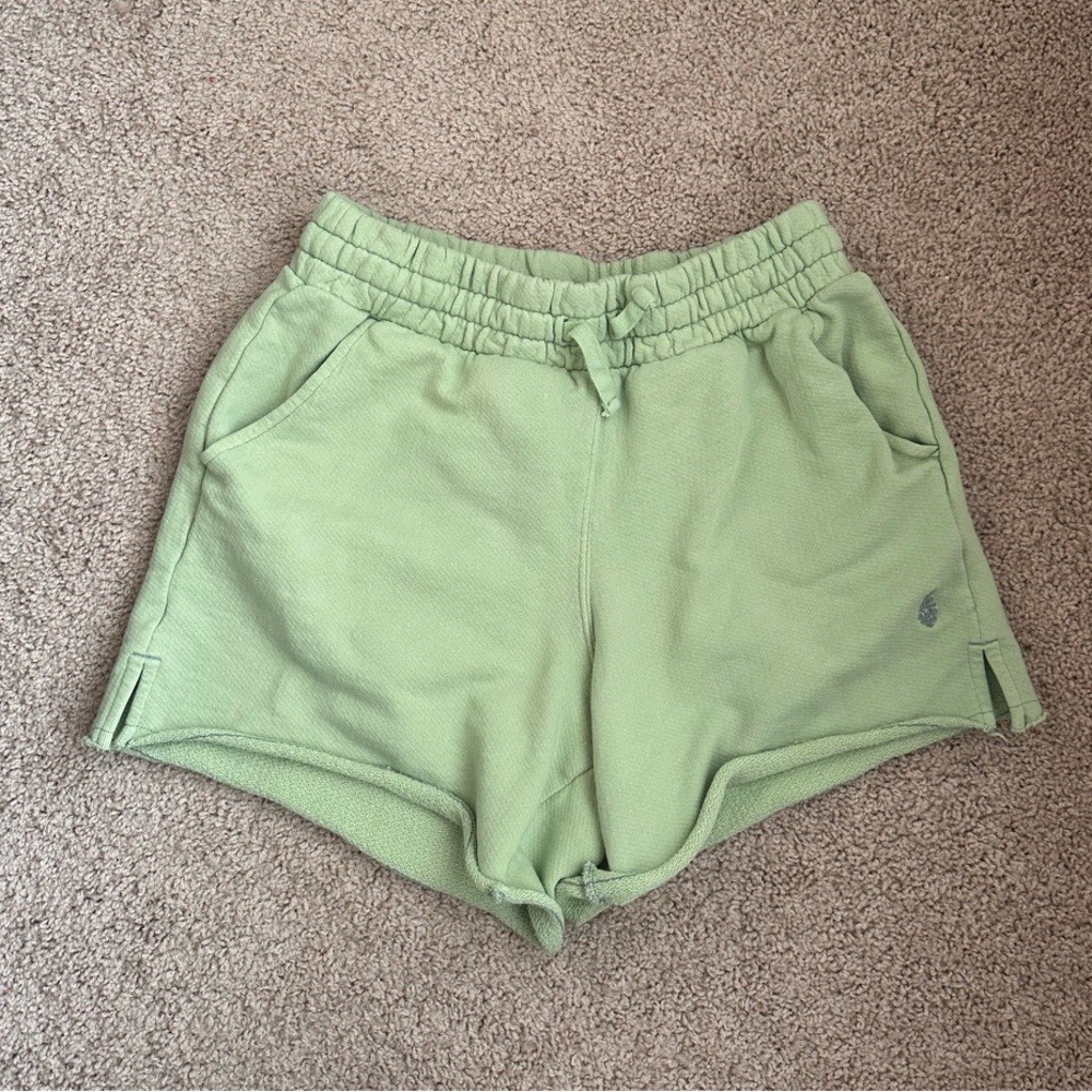 Green Women's Casual Shorts